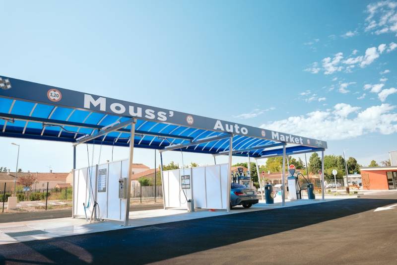 Station de lavage automobile Chateaurenard dans les Bouches du Rhône Mouss' Auto Market