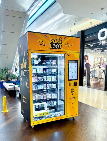 Distributeur automatique Bigstore 9 - Pokéloot, cartes à collectionner