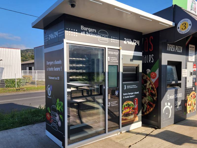 Distributeur Burgers Magex Rhône Isère