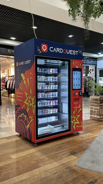 Distributeur automatique cartes Pokémon - Magex France